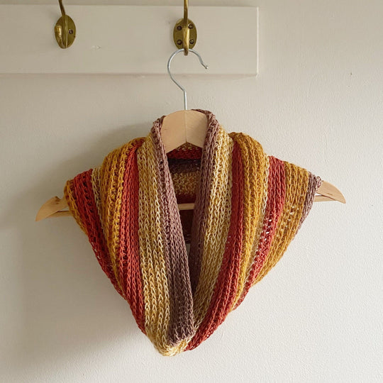 Faux Knit - Häkelschal