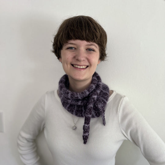 Frosted Violets - Halstuch