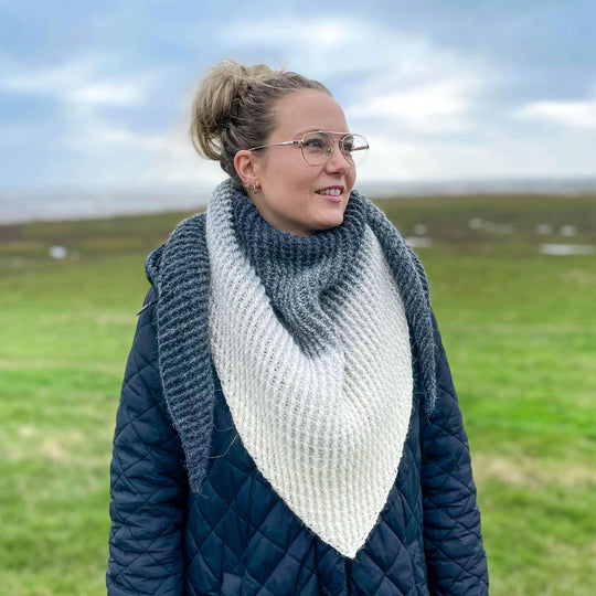 In-Lines Alpaca - Dreieckstuch