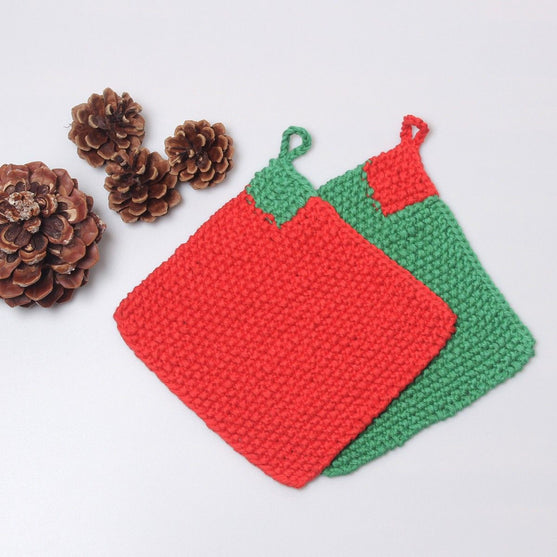 

Weihnachtstopflappen
1