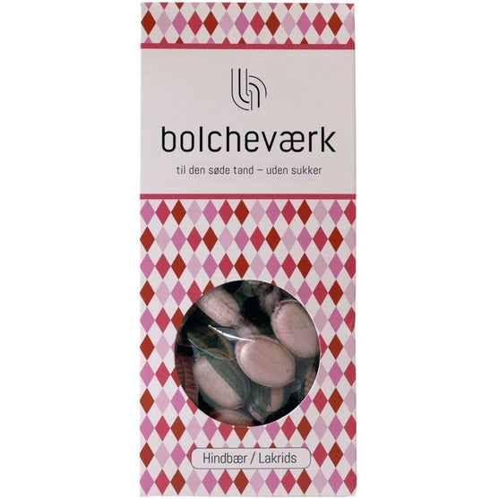 

Himbeere & Lakritz – Zuckerfreie Bonbons - Bolcheværk
1