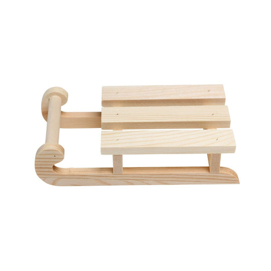 Schlitten aus Holz - Hobbii