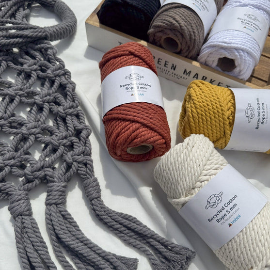 

Recycled Cotton Rope (5 mm) - Hobbii
2