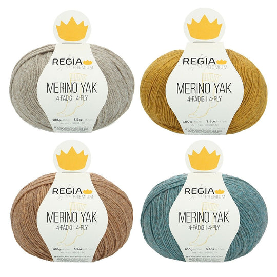 Regia Premium Merino Yak 4-fädig - Regia