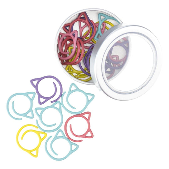 Maschenmarkierer aus Metall – Katze - Hobbii