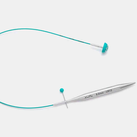 

Swivel Seile - Teal - KnitPro
2