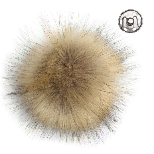 Bommelquast - Naturfarben - Go Handmade