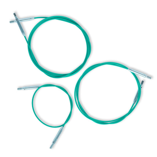 Swivel Seile - Teal - KnitPro
