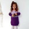 

Flieder Pulloverkleid
1