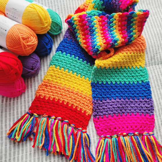 

Chunky Rainbow - Schal
1