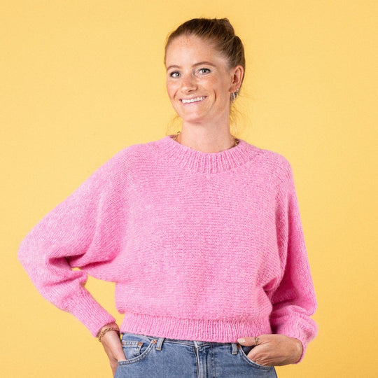 Kurz Schräg - Pulli - Pink Collection