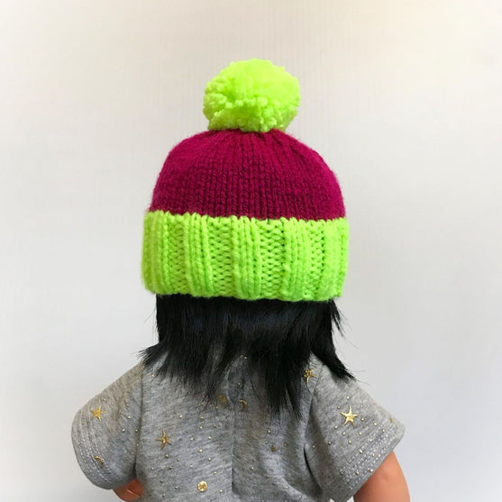 

Pompom Hat - Puppen-Mütze
2