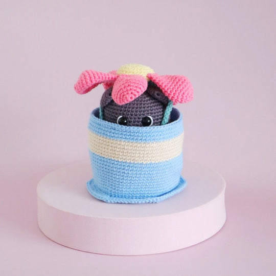 Topf Pet Kitty - Amigurumi