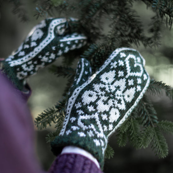 

1. Sonntag im Advent - Stricken - Powder Flower - Handschuhe
1