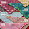 

Pressed Flowers Kerchief - Mosaik-Bandana
11