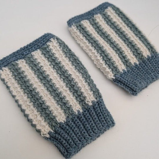 Snowy Mitts - Fingerlose Handschuhe