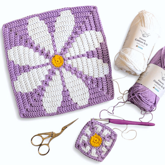 Daisy Dreams - Mosaikquadrat