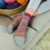 

Socken im Jacquardmuster
1