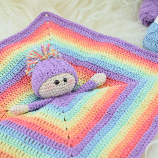 Rainbow Alberte Schmusetuch