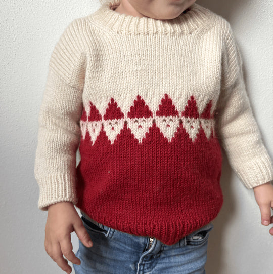 Easy Santa Sweater Junior - Pullover