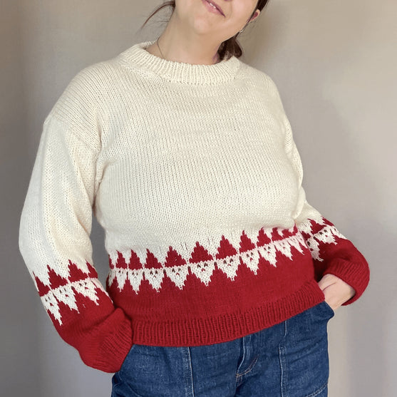 

Easy Santa Sweater Woman - Pullover
1