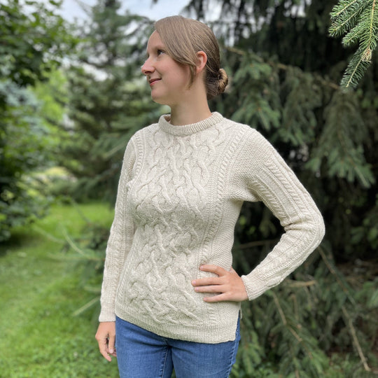 Snow and Pine - Pullover