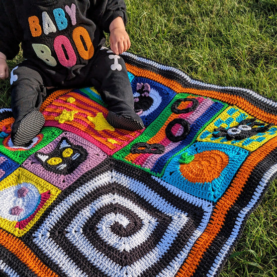

Baby Boo Blanket - Couverture Bébé Halloween
3