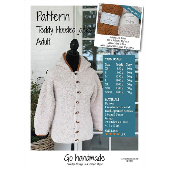 

Teddy Kapuzenjacke - Adult
3