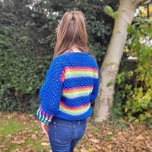 

The Jazzy Granny Pullover
3