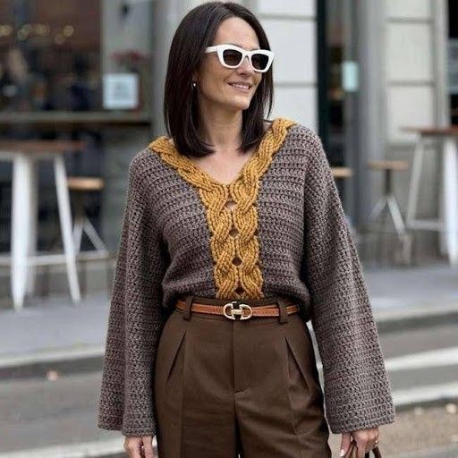 Serena Cable - Pullover