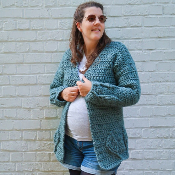 

Willow - Verschlusslose Jacke
1